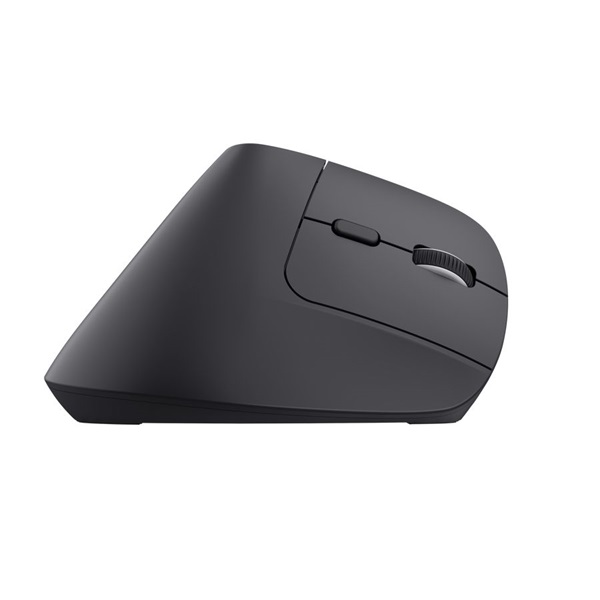 Trust 25146 Bayo+ vezeték nélküli fekete többeszközös ergonómikus egér