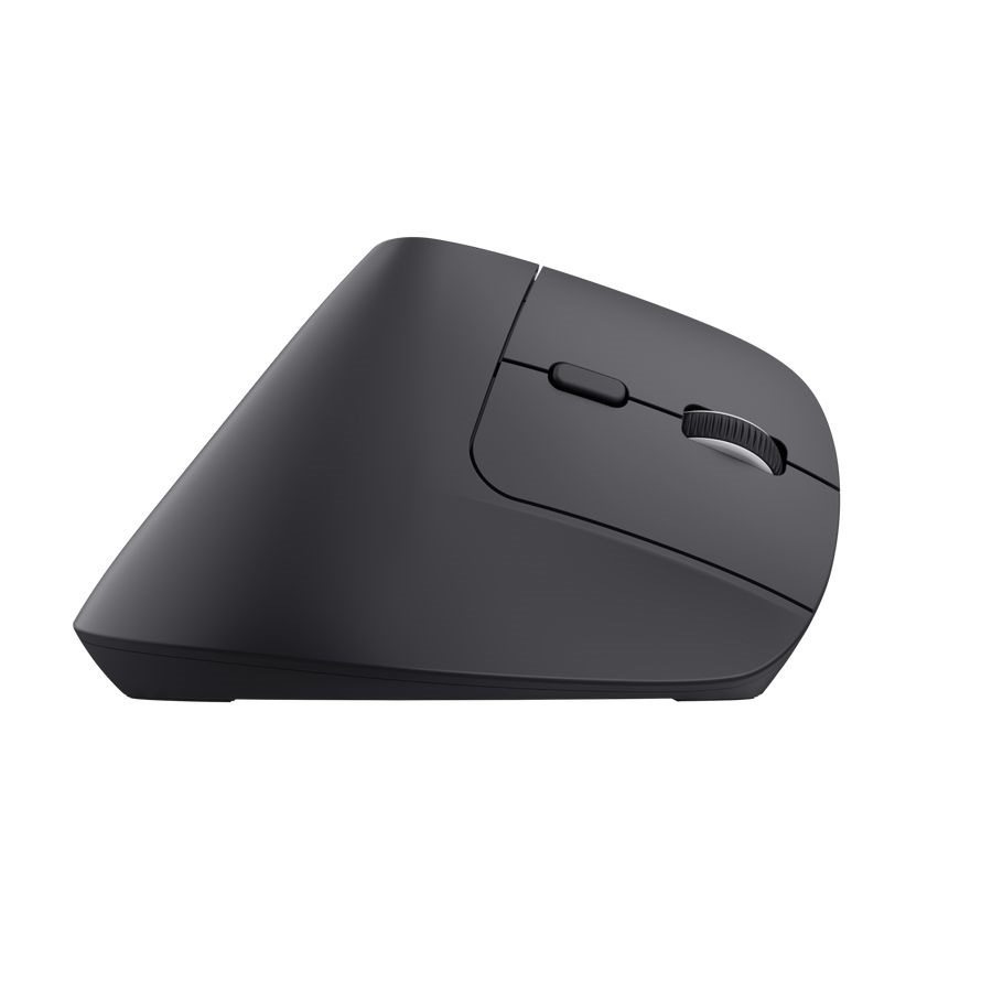 Trust 25146 Bayo+ vezeték nélküli fekete többeszközös ergonómikus egér