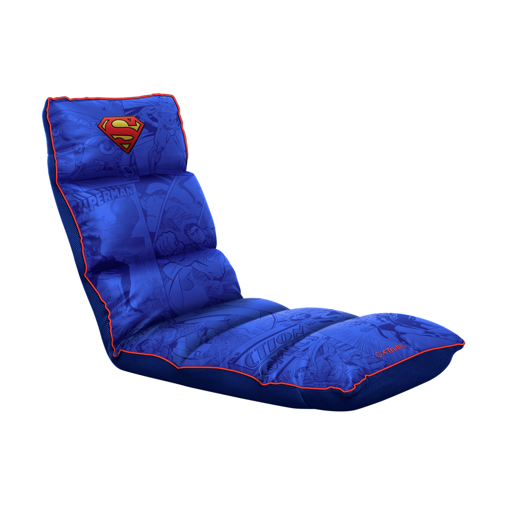 Trust 25740 GXT 718SM Rayzee Superman összecsukható gamer padlófotel