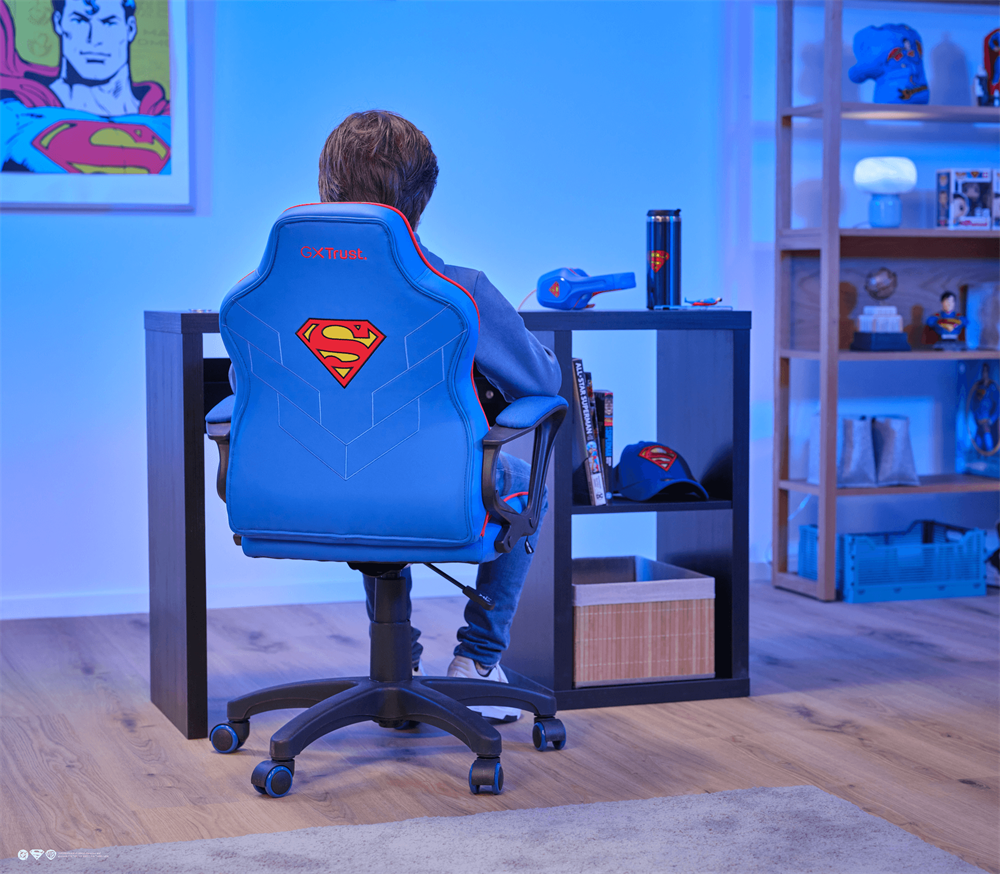 Trust 25741 GXT 703SM Revvo kids Superman gamer szék