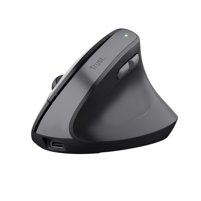 Trust Bayo II Ergonomic vezeték nélküli fekete egér (Újszerű)