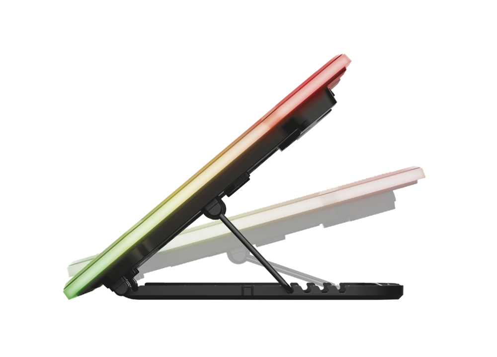 Trust GXT 1126 AURA RGB notebook hűtőpad