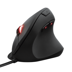 Trust GXT 144 Rexx Vertical fekete gamer egér
