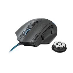 Trust GXT 155 Caldor fekete gamer egér