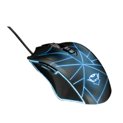 Trust GXT 160X Ture 4500dpi RGB optikai gamer egér
