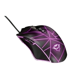 Trust GXT 160X Ture 4500dpi RGB optikai gamer egér