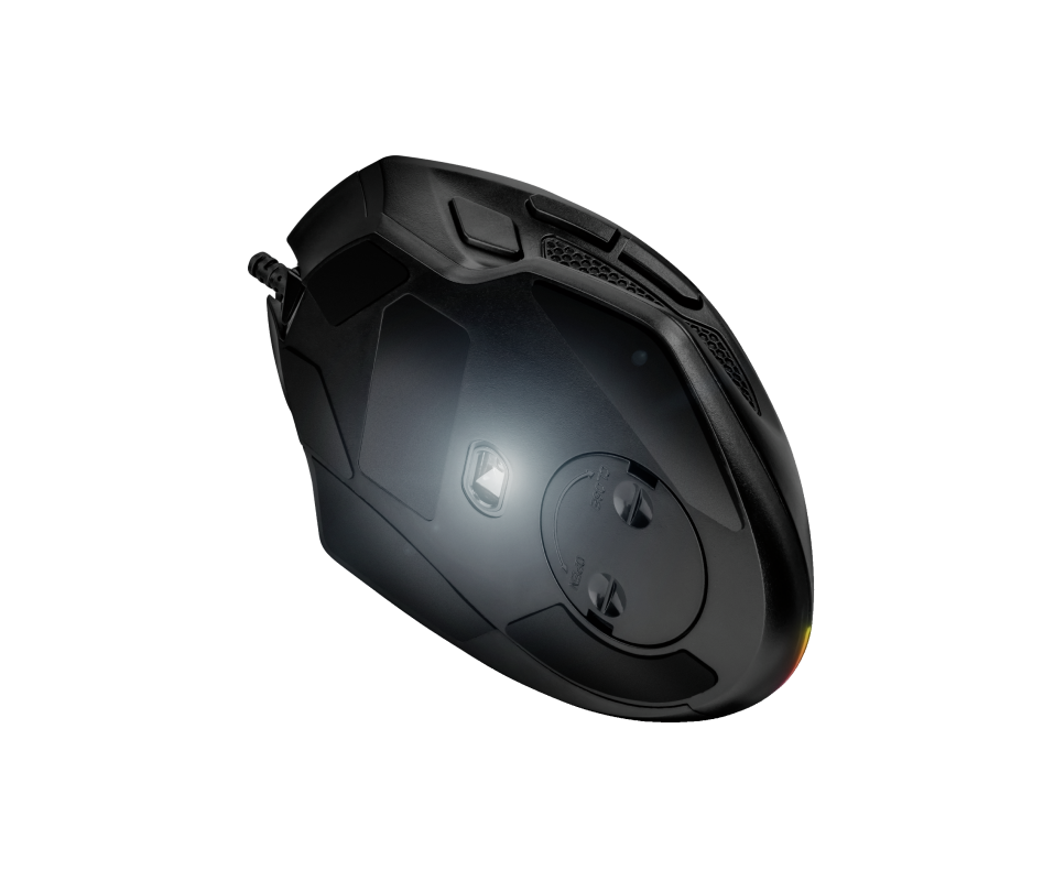 Trust GXT 165 Celox RGB fekete gamer egér