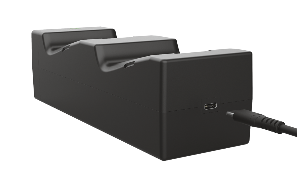Trust GXT 250 Duo Xbox X/S fekete kontroller töltő állomás