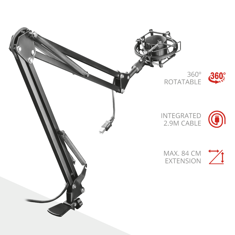 Trust GXT 253 Emita mikrofon kar