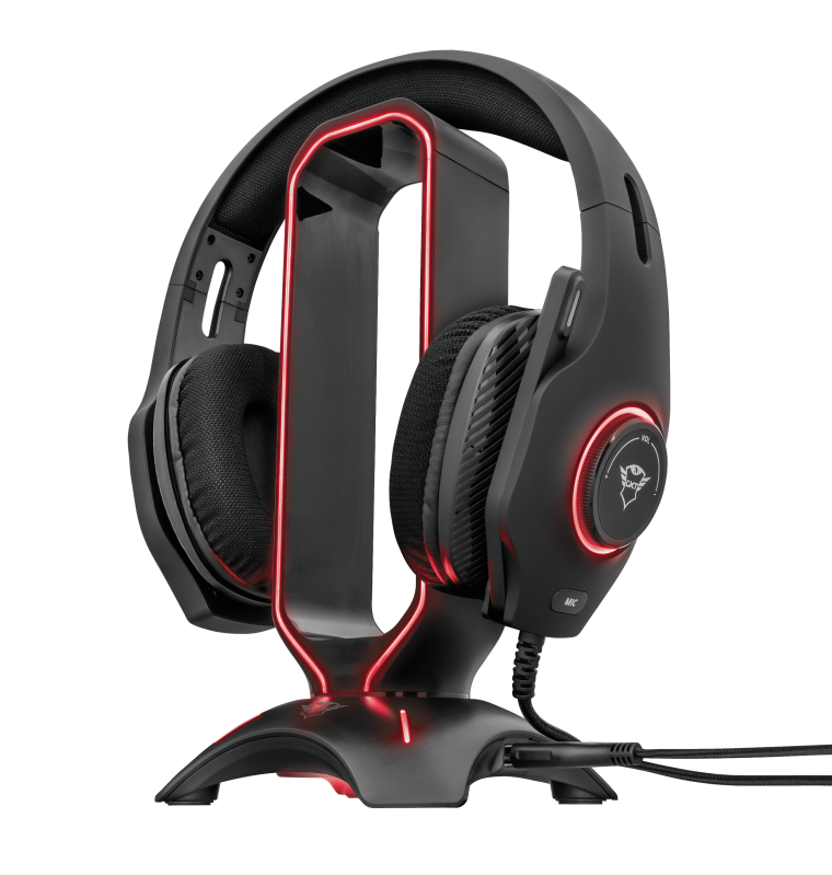 Trust GXT 265 Cintar RGB headset állvány