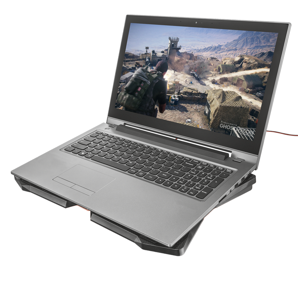 Trust GXT 278 Yozu Notebook Cooling Stand gamer hűtőpad (Újszerű)