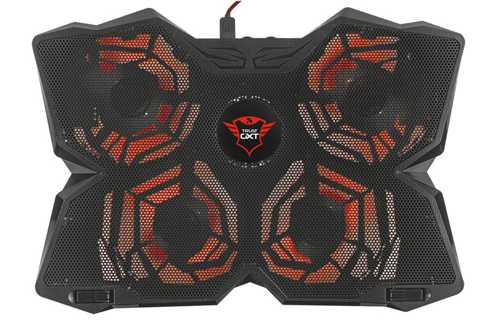 Trust GXT 278 Yozu Notebook Cooling Stand gamer hűtőpad (Újszerű)