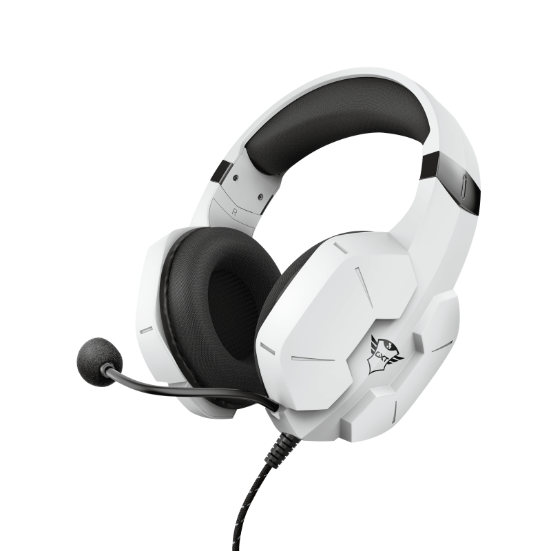 Trust GXT 323W Carus PS5 fehér headset