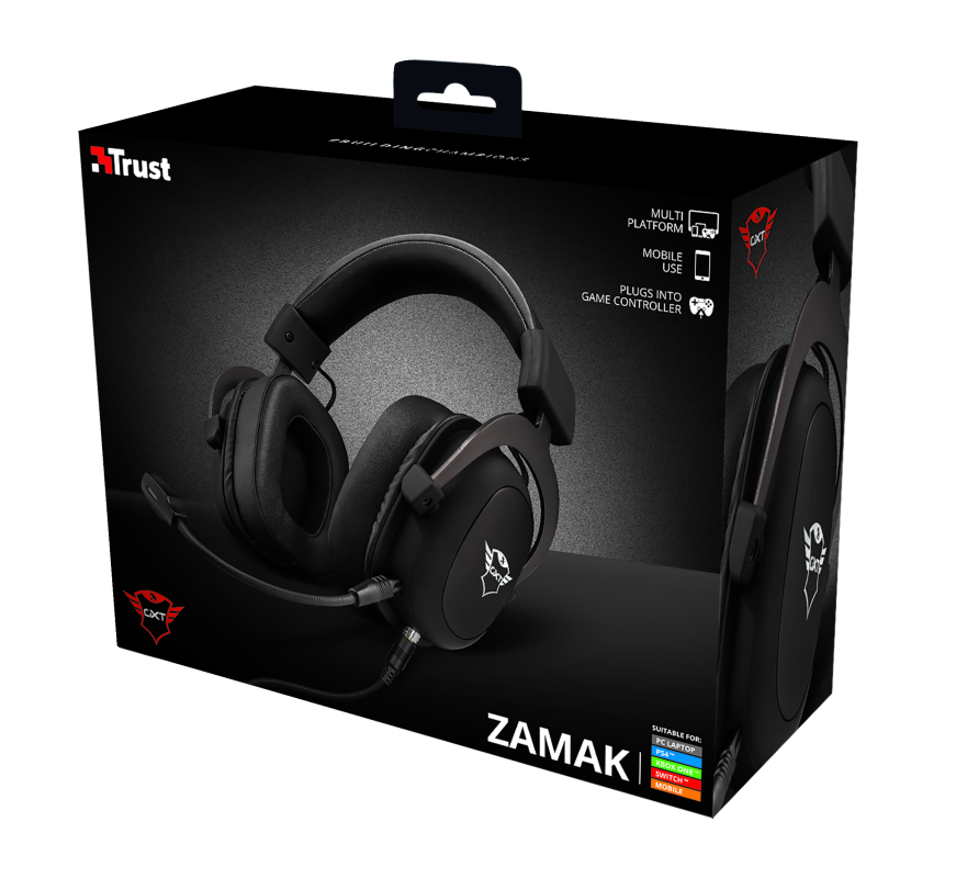 Trust GXT 414 Zamak Premium gamer headset