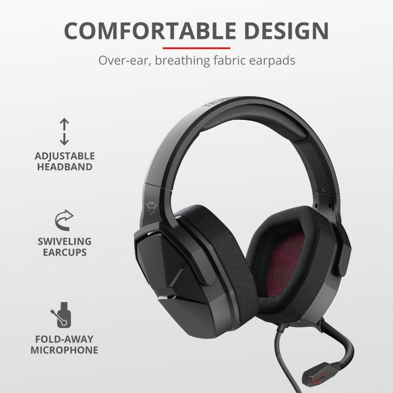 Trust GXT 4371 Ward gamer headset