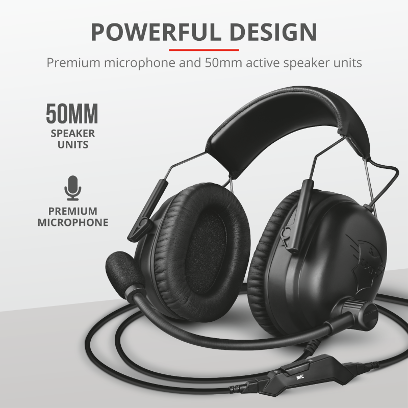 Trust GXT 444 Wayman Pro gamer headset (Újszerű)