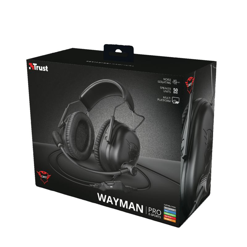 Trust GXT 444 Wayman Pro gamer headset (Újszerű)