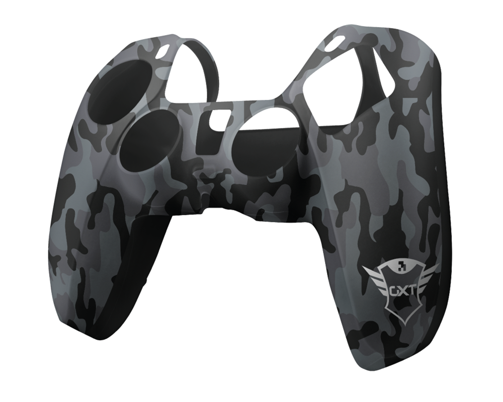 Trust 24172 GXT 748 Camo PS5 kontroller fekete szilikon tok