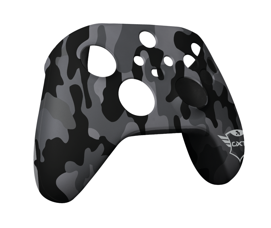 Trust 24176 GXT 749K Camo Xbox kontroller fekete szilikon tok
