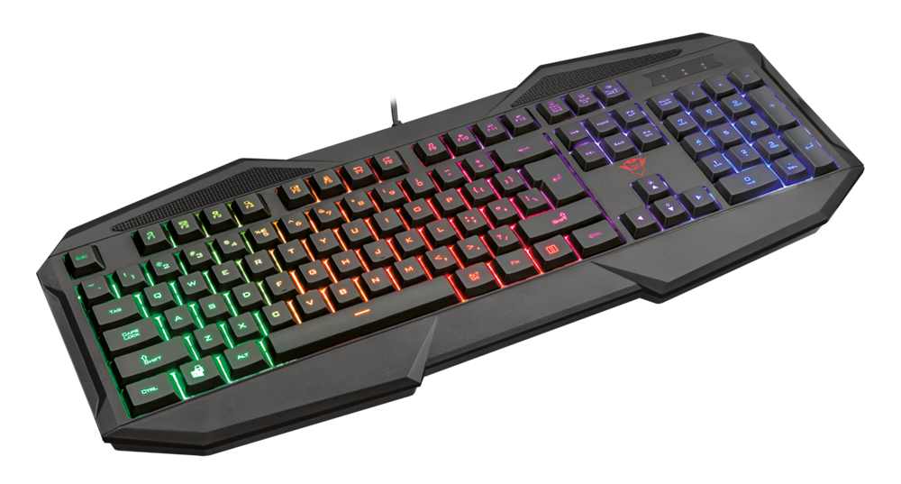 Trust GXT 830-RW Avonn HUN USB fekete gamer billentyűzet