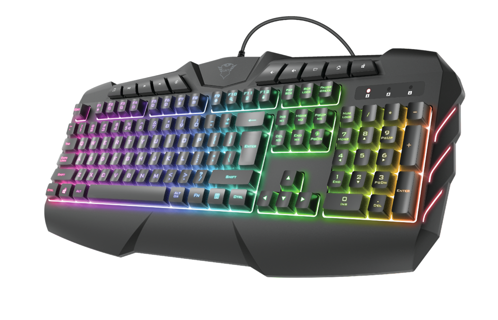 Trust GXT 881 Odyss félmechanikus RGB HU gamer billentyűzet