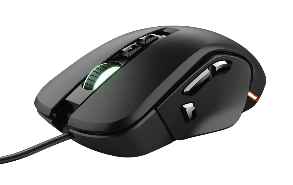 Trust GXT 970 Morfix cserélhető gombos 10000dpi RGB gamer egér