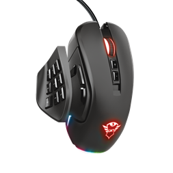 Trust GXT 970 Morfix cserélhető gombos 10000dpi RGB gamer egér