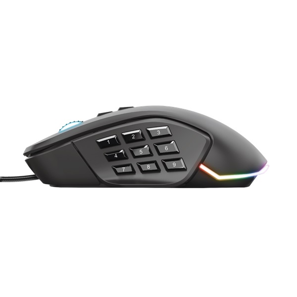 Trust GXT 970 Morfix cserélhető gombos 10000dpi RGB gamer egér