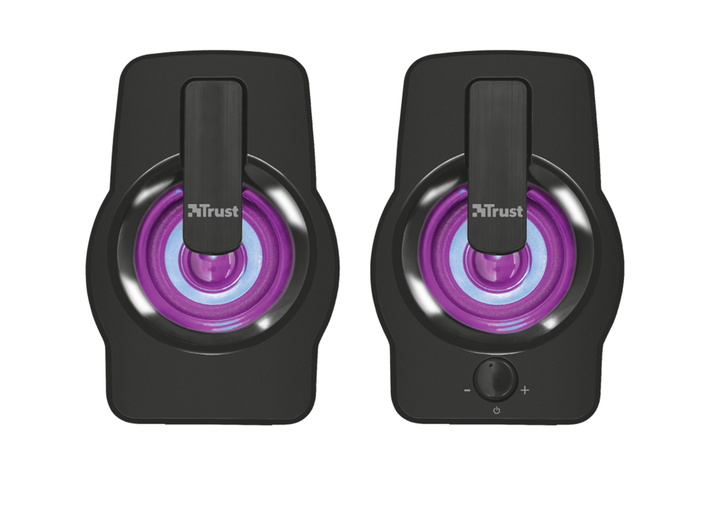 Trust Gemi RGB 2.0 12W fekete hangszóró