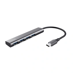 Trust Halyx (USB-C; 4port USB3.2; aluminium) USB 3.2 Hub