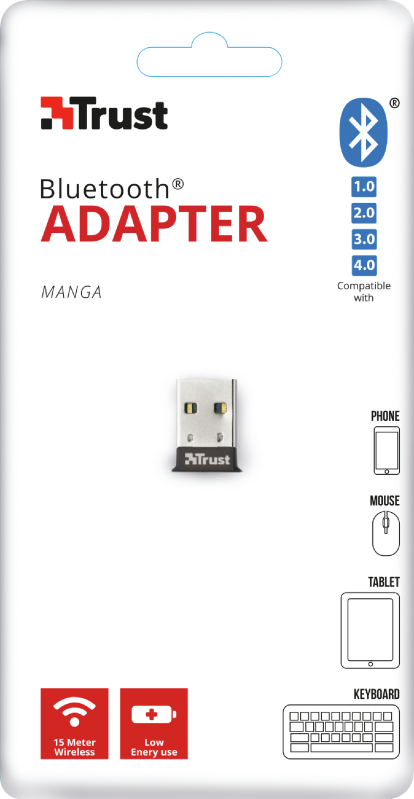 Trust Manga USB Bluetooth 4.0 adapter