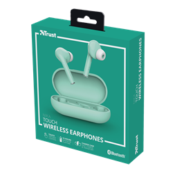 Trust Nika Touch True Wireless Bluetooth türkiz fülhallgató