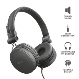 Trust Tones jack mikrofonos fejhallgató