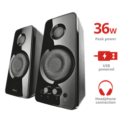 Trust Tytan 2.0 36W fekete hangszóró