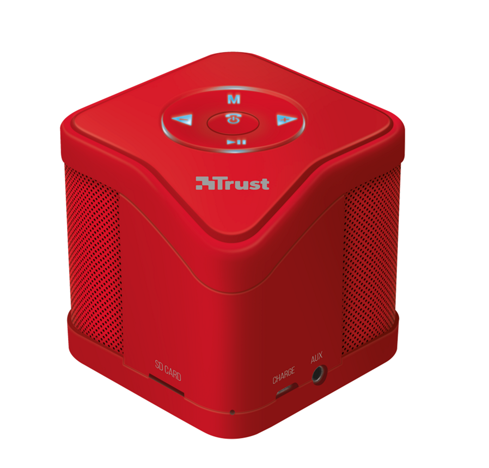 Trust Urban Muzo vezeték nélküli Bluetooth piros hangszóró