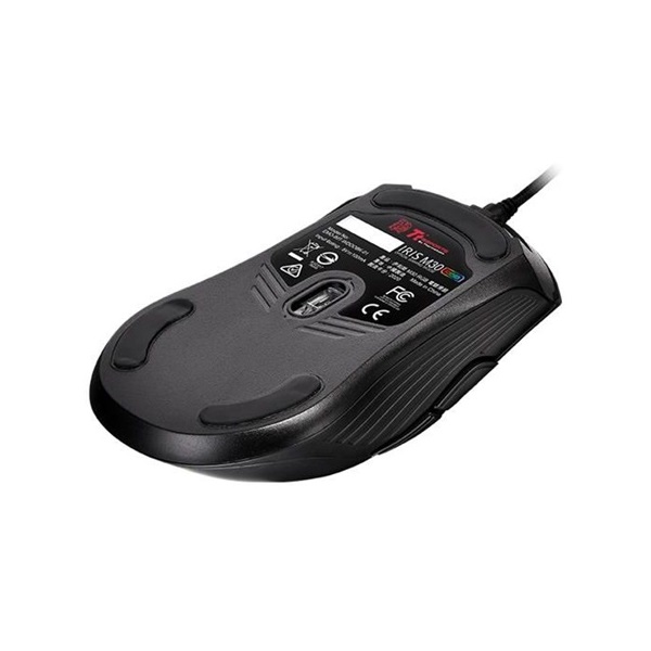Tt eSPORTS Iris M30 RGB optikai USB gaming egér fekete