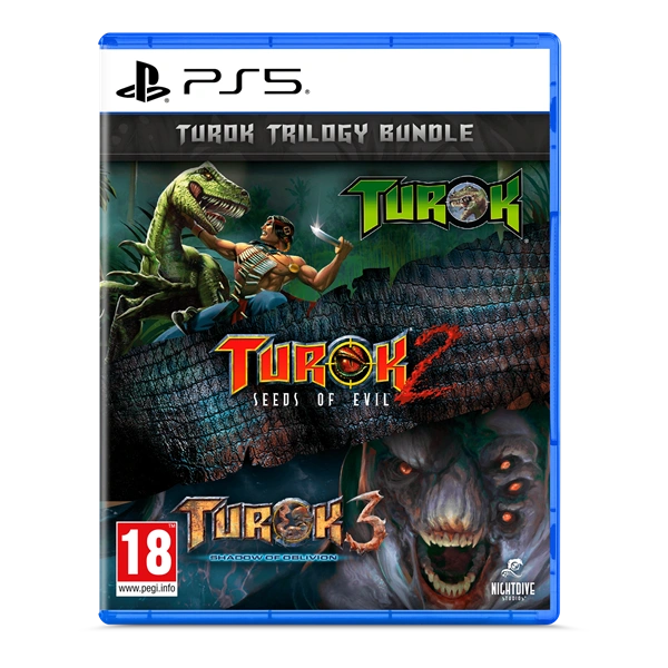 Turok Trilogy Bundle PS5 játékszoftver