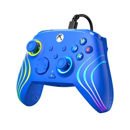 Turtle Beach TBC-2002-25 Afterglow Wave RGB PC/Xbox One/Xbox Series X|S vezetékes kék kontroller