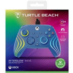 Turtle Beach TBC-2002-25 Afterglow Wave RGB PC/Xbox One/Xbox Series X|S vezetékes kék kontroller