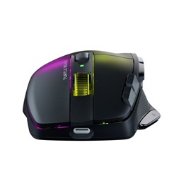 Turtle Beach TBM-1101-05 Bundle Kone XP Air vezeték nélküli fekete egér + RGB töltőállomás