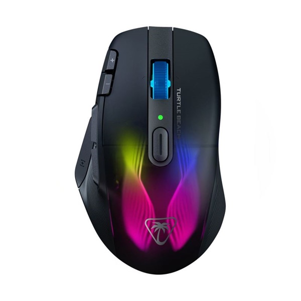 Turtle Beach TBM-1101-05 Bundle Kone XP Air vezeték nélküli fekete egér + RGB töltőállomás