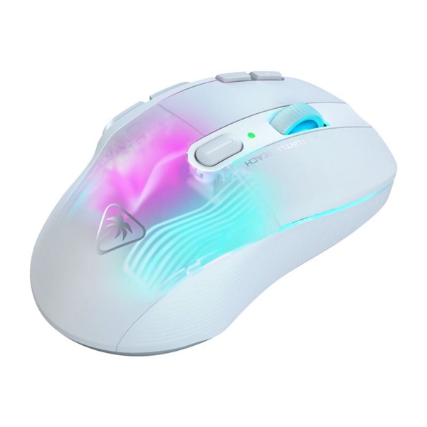 Turtle Beach TBM-1101-15 Bundle Kone XP Air vezeték nélküli fehér egér + RGB töltőállomás