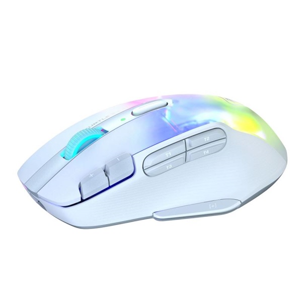 Turtle Beach TBM-1101-15 Bundle Kone XP Air vezeték nélküli fehér egér + RGB töltőállomás