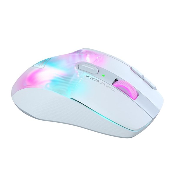 Turtle Beach TBM-1101-15 Bundle Kone XP Air vezeték nélküli fehér egér + RGB töltőállomás