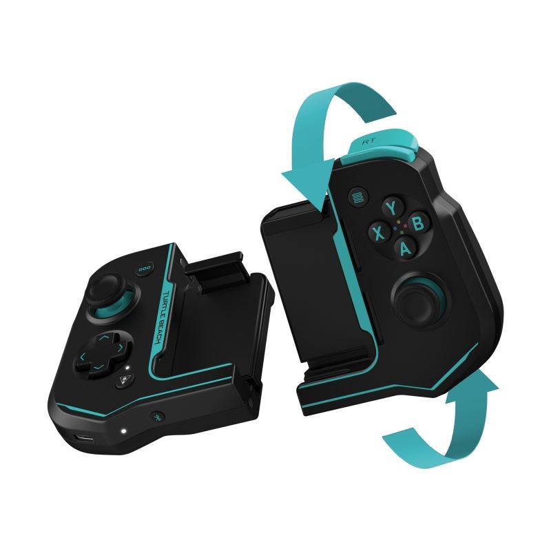 Turtle Beach TBS-0764-05 Atom Android/Bluetooth vezeték nélküli fekete-kék kontroller