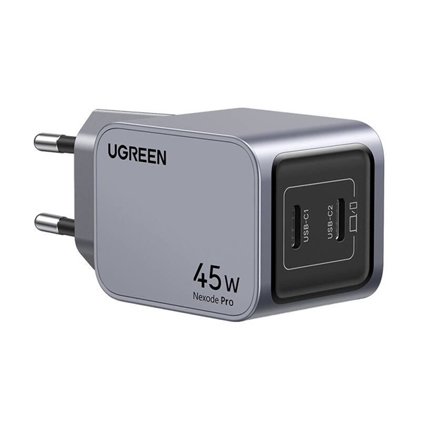 UGREEN Nexode Pro 45W 2xUSB-C szürke hálózati töltő