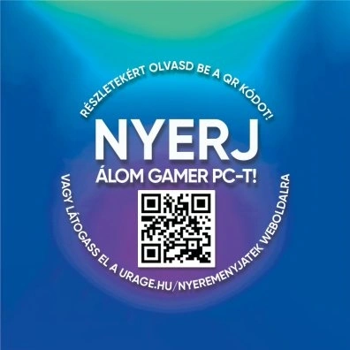 URAGE by Hama 113755 "CyberBoard Premium" HUN fekete világító gamer billentyűzet