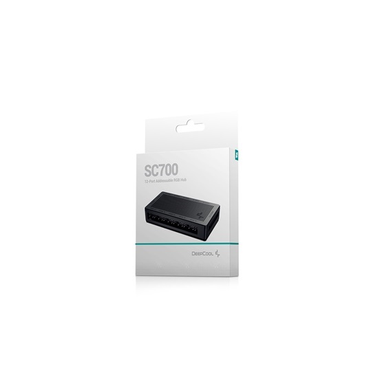 USB DeepCool SC700 - 12portos ARGB hub - R-SC700-BKNSNN-G