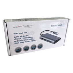 USB HUB LC Power LC-HUB-C-MULTI-5 - USB elosztó