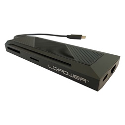 USB HUB LC Power LC-HUB-C-MULTI-6-RGB - USB elosztó